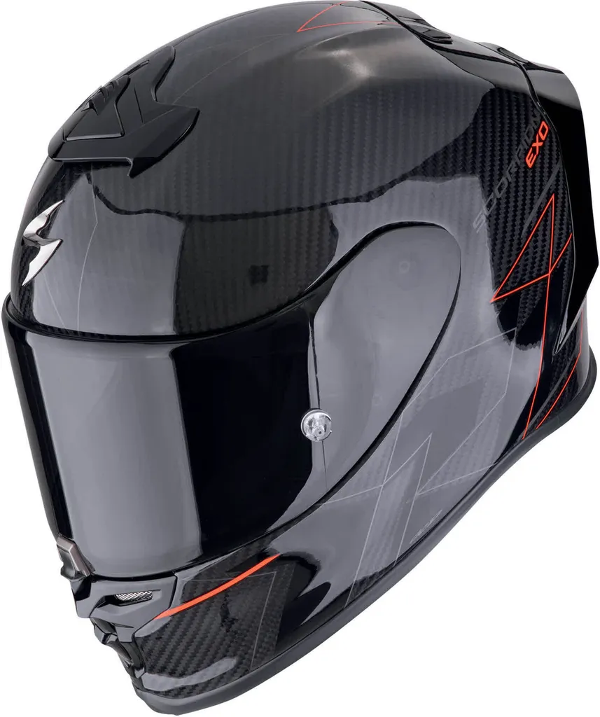 Casque intégral de piste Scorpion Exo-R1 Carbon Air Cynergy L