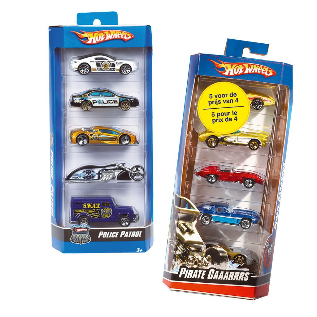 Mattel Hot Wheels Dárková sada 5 kusů Obrázek produktu 66