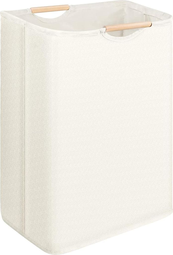 Faltbarer Wäschekorb mit Griff - Wäschekörbe zur Aufbewahrung für Schlafzimmer, Badezimmer, Kinderzimmer und Reisen