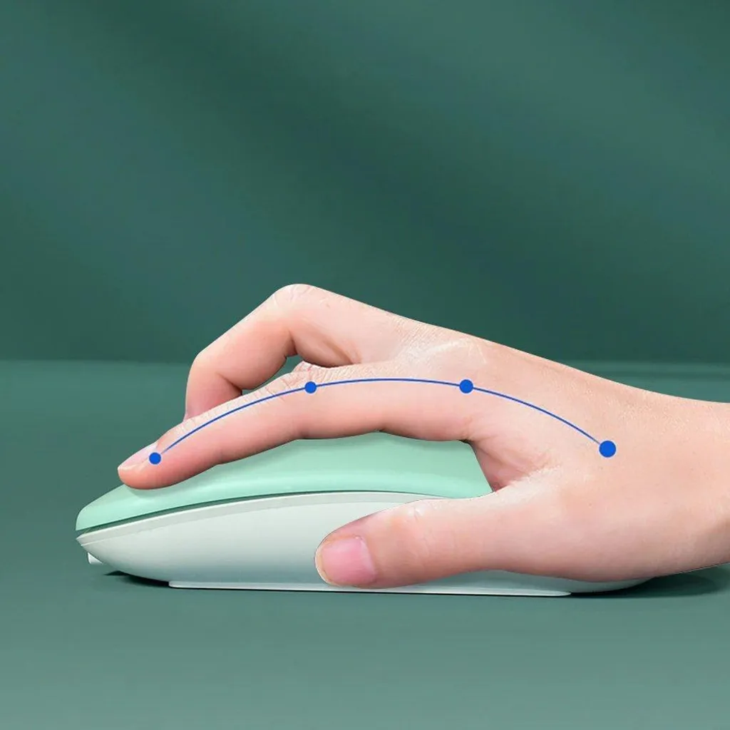 Souris Bluetooth CTMM Blanche sans Fil : Fini les Câbles et l'Encombrement