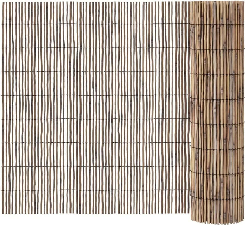 vidaXL Clôture de jardin en roseaux naturels 300x80 cm pour extérieur