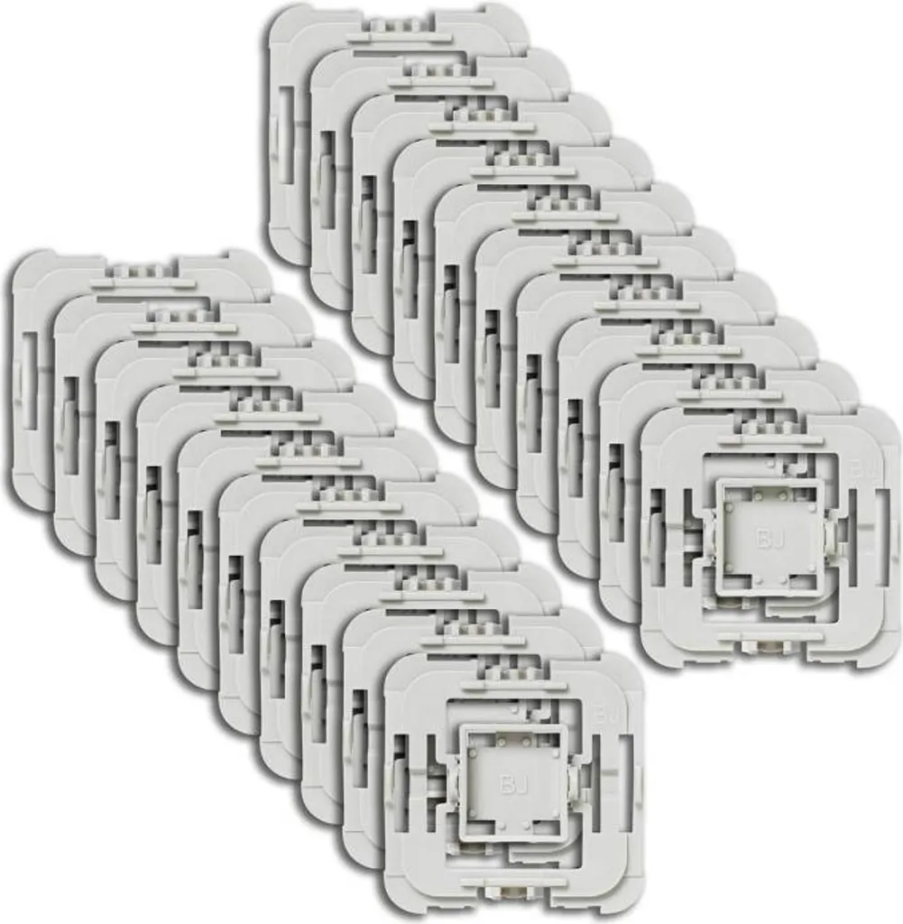 Installer Homematic IP sur Busch-Jaeger : Kit de 20 adaptateurs