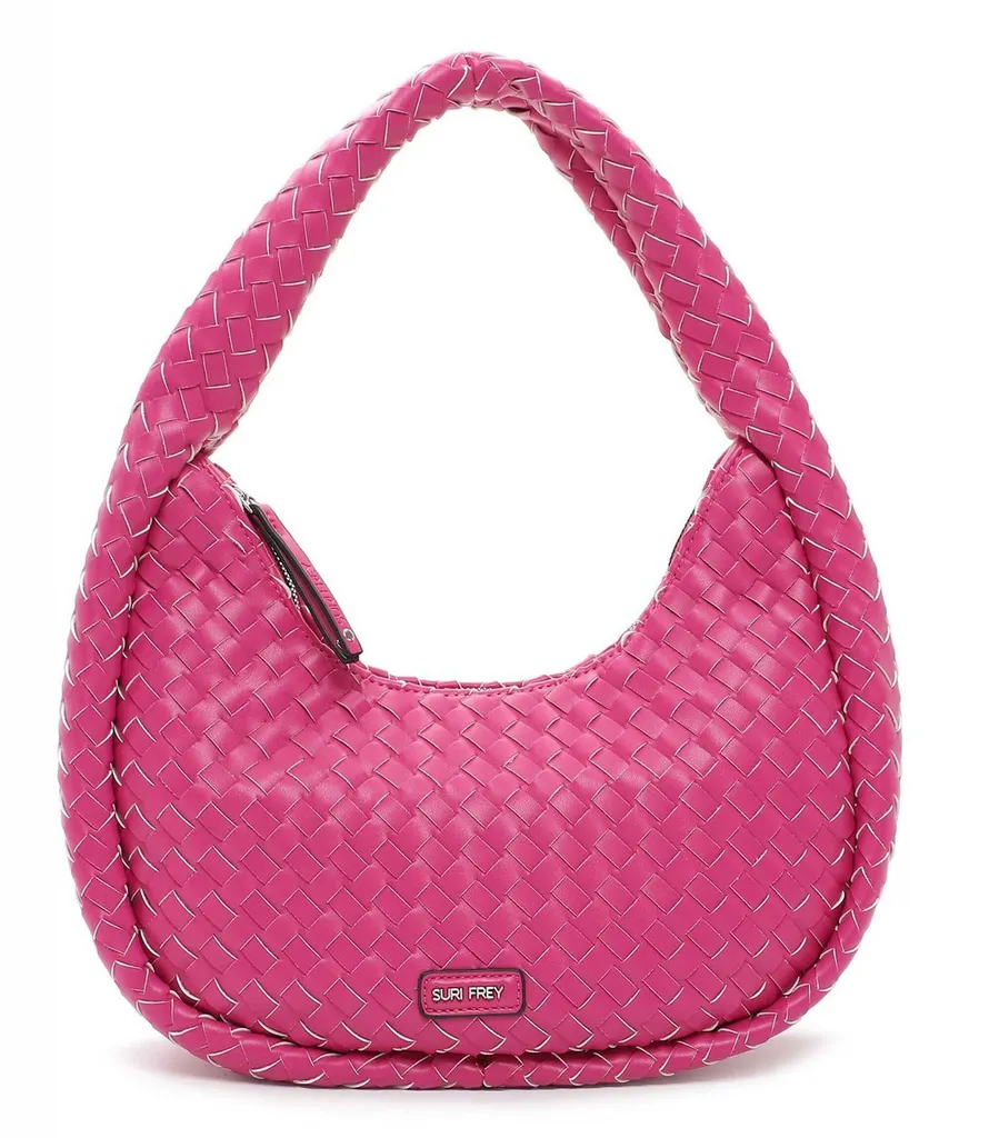 Sac de ville rose SURI FREY Karly Hobo - Idéal pour le travail et sorties