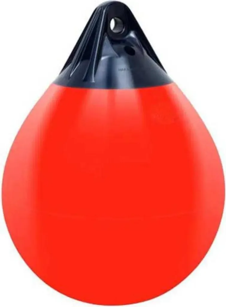 Bouée Orange Polyform 21 cm Ultra Résistante - Oeil de Fixation Renforcé