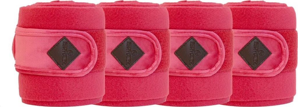 Kentucky Horsewear Fleecebandagen Velvet Fuchsia Full