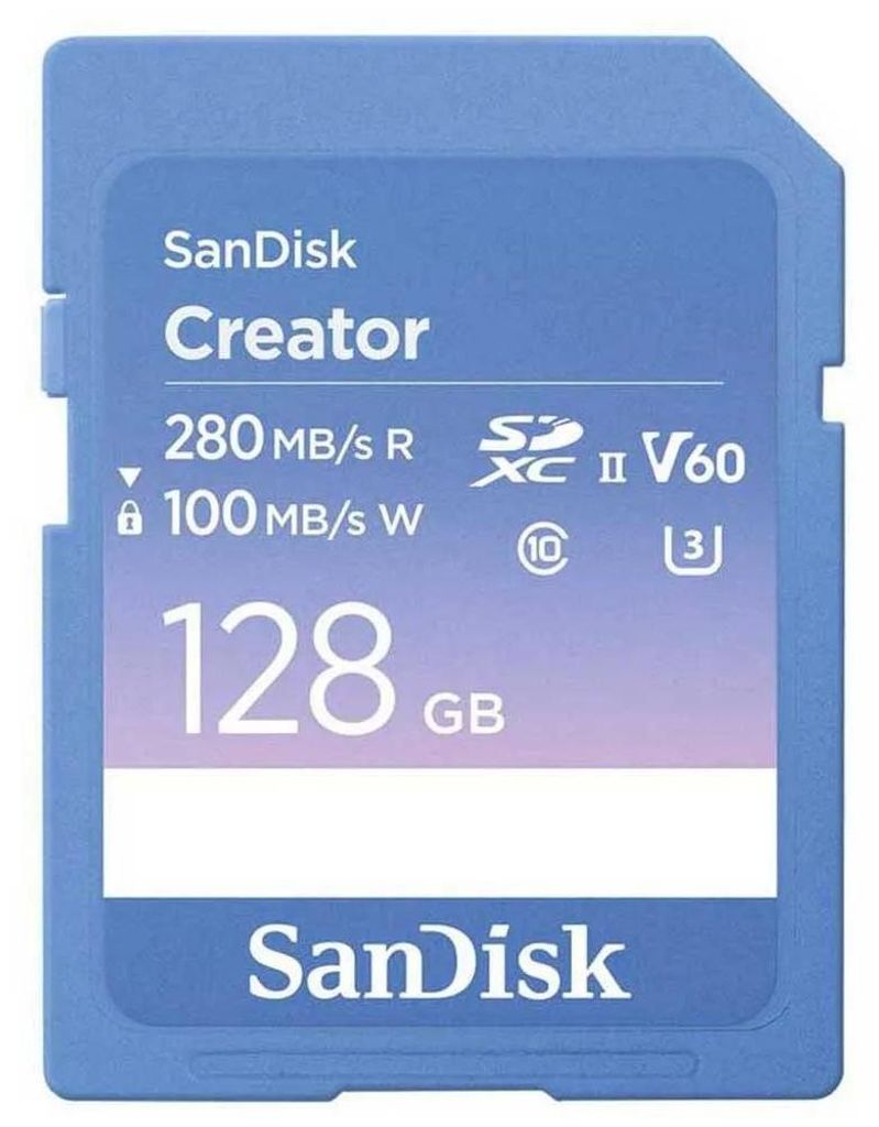 SanDisk Creator 128 GB SDXC UHS-II Klasse 10