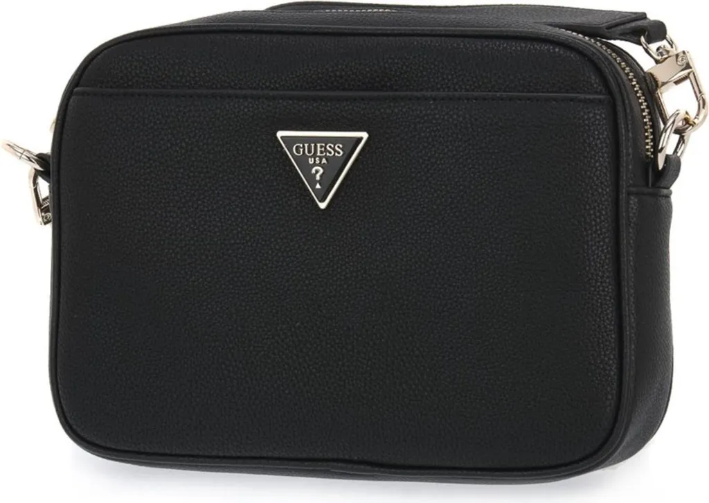 Sac Bandoulière Femme Guess Meridian Noir - Pochette de Ville Chic BLA