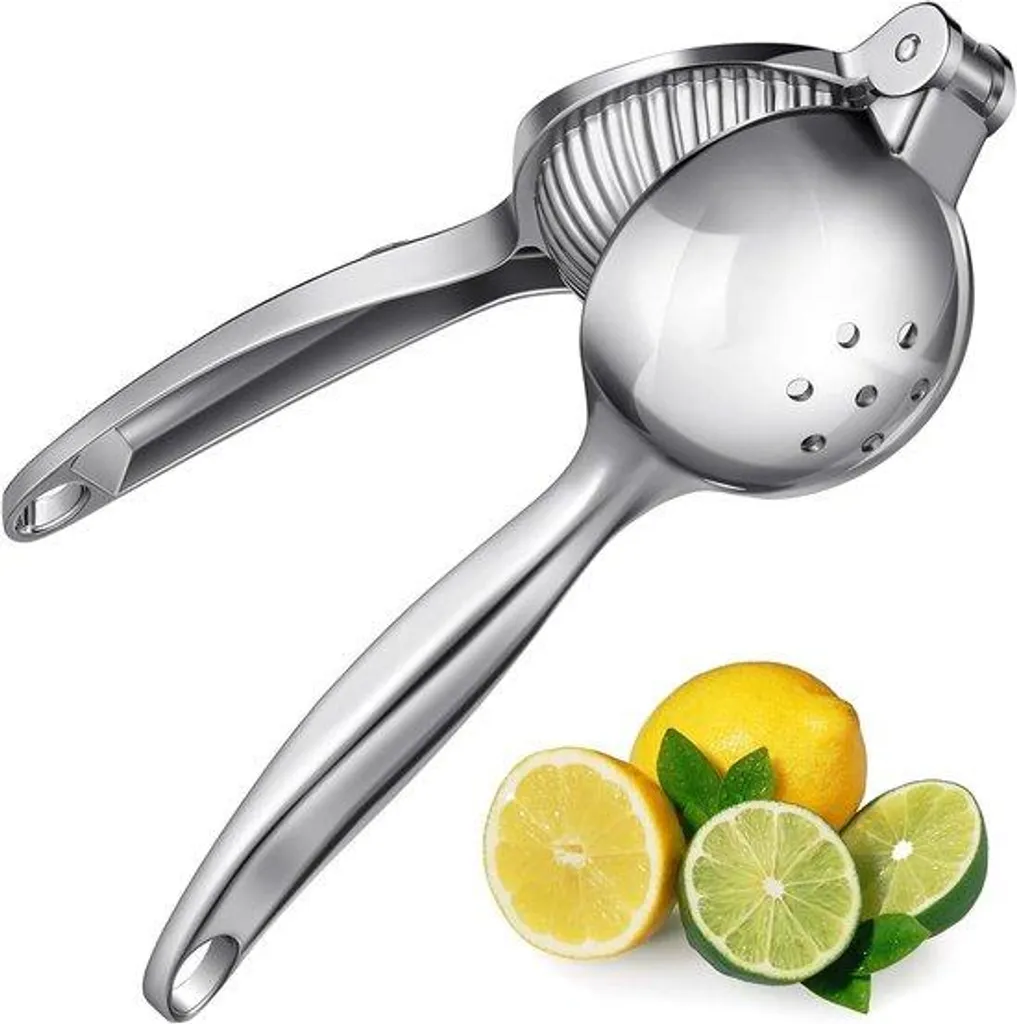 Presse-citron manuel en acier inoxydable pour jus frais et cocktails