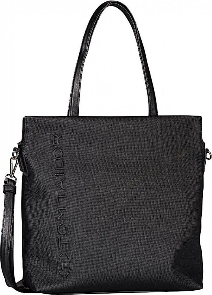 Tom Tailor Handtaschen Rosa, Zip shopper M, black, Schwarz