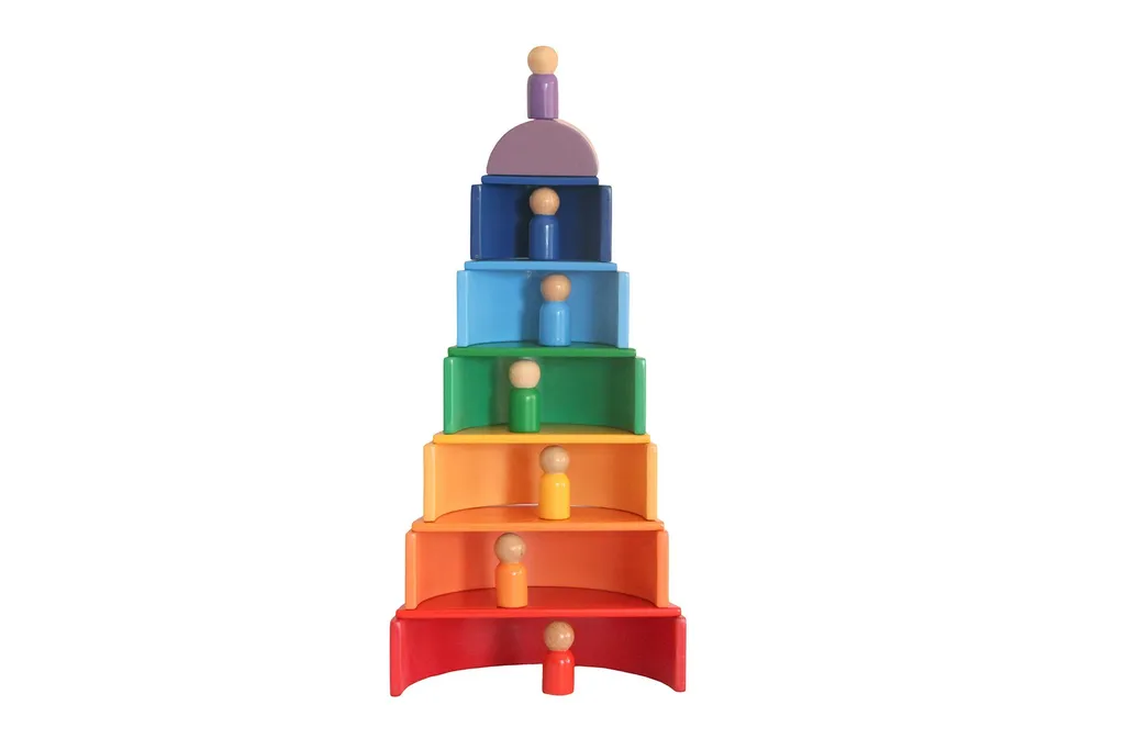 Jeu Waldorf 100% Tilleul et MDF - Skye Decor Multicolore Durable - 4