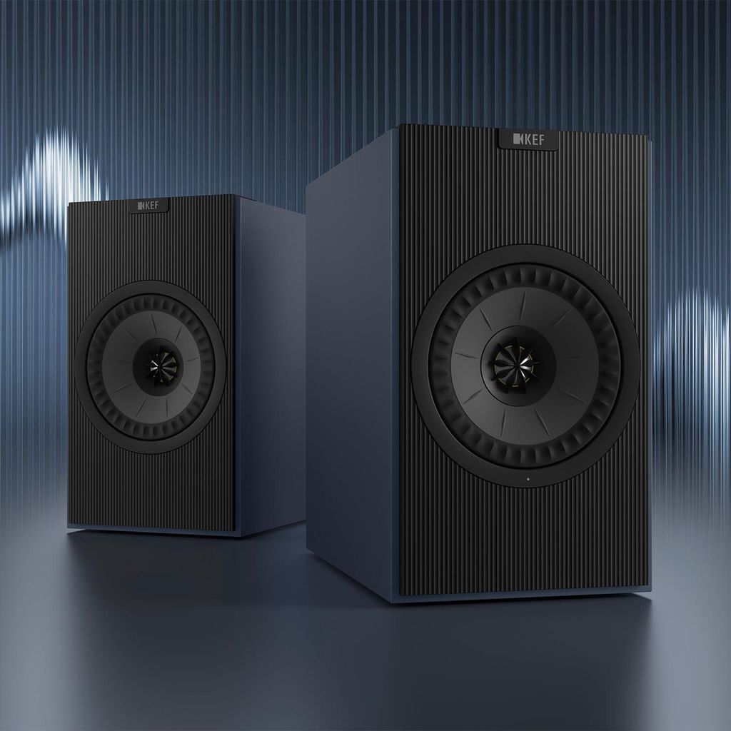KEF Coda W Midnight Blue - Wireless BT HiFi Lautsprecher
