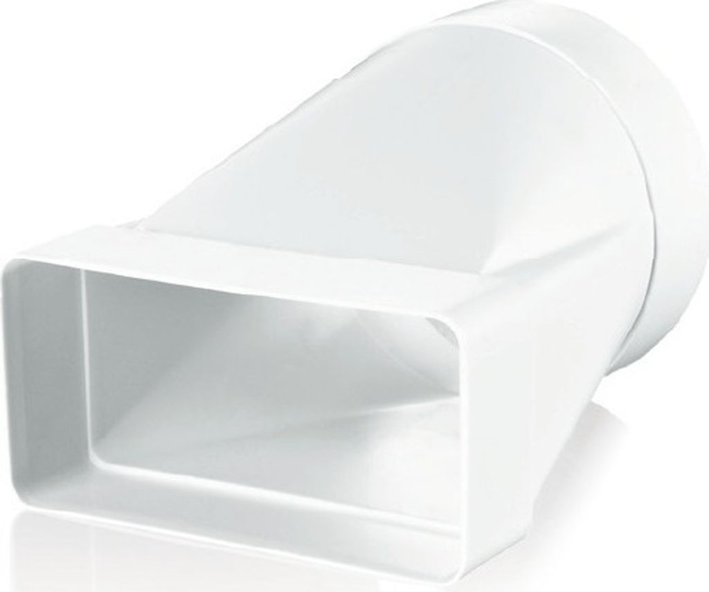 Adapter rund-eckig 220x90 / ? 150mm Produktbild 