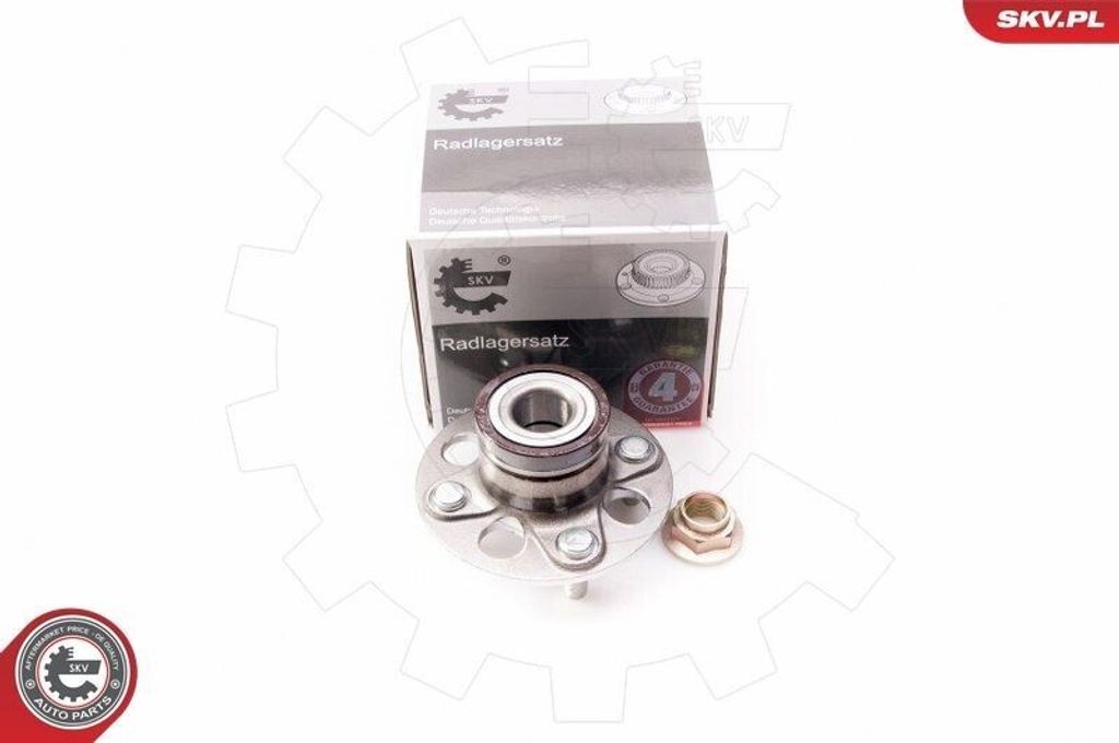 ESEN SKV Radlagersatz Hinten für HONDA Jazz II Schrägheck (GD, GE3, GE2) 134mm 29SKV136