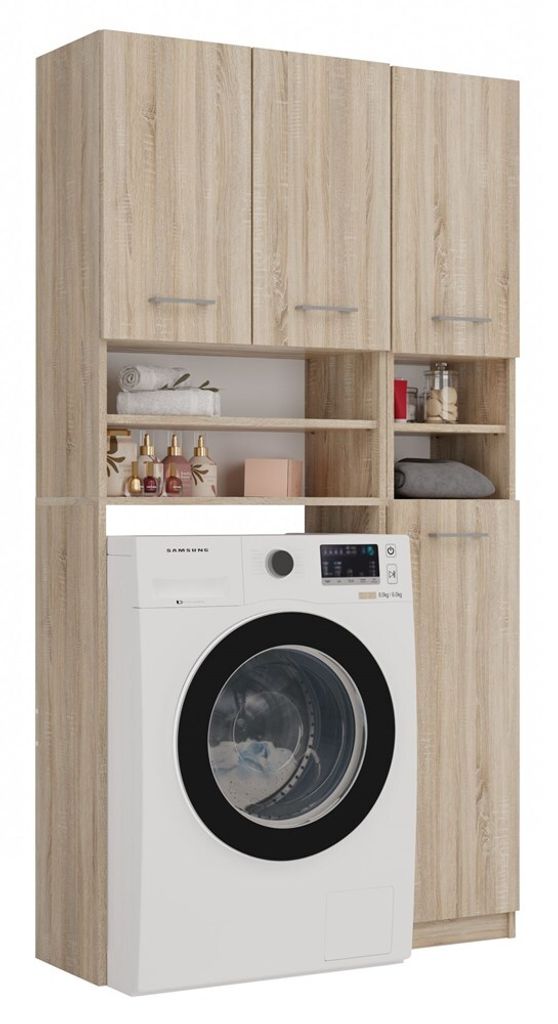 Waschmaschinen-Überbauschrank RISTO 1 – Sonoma-Eiche