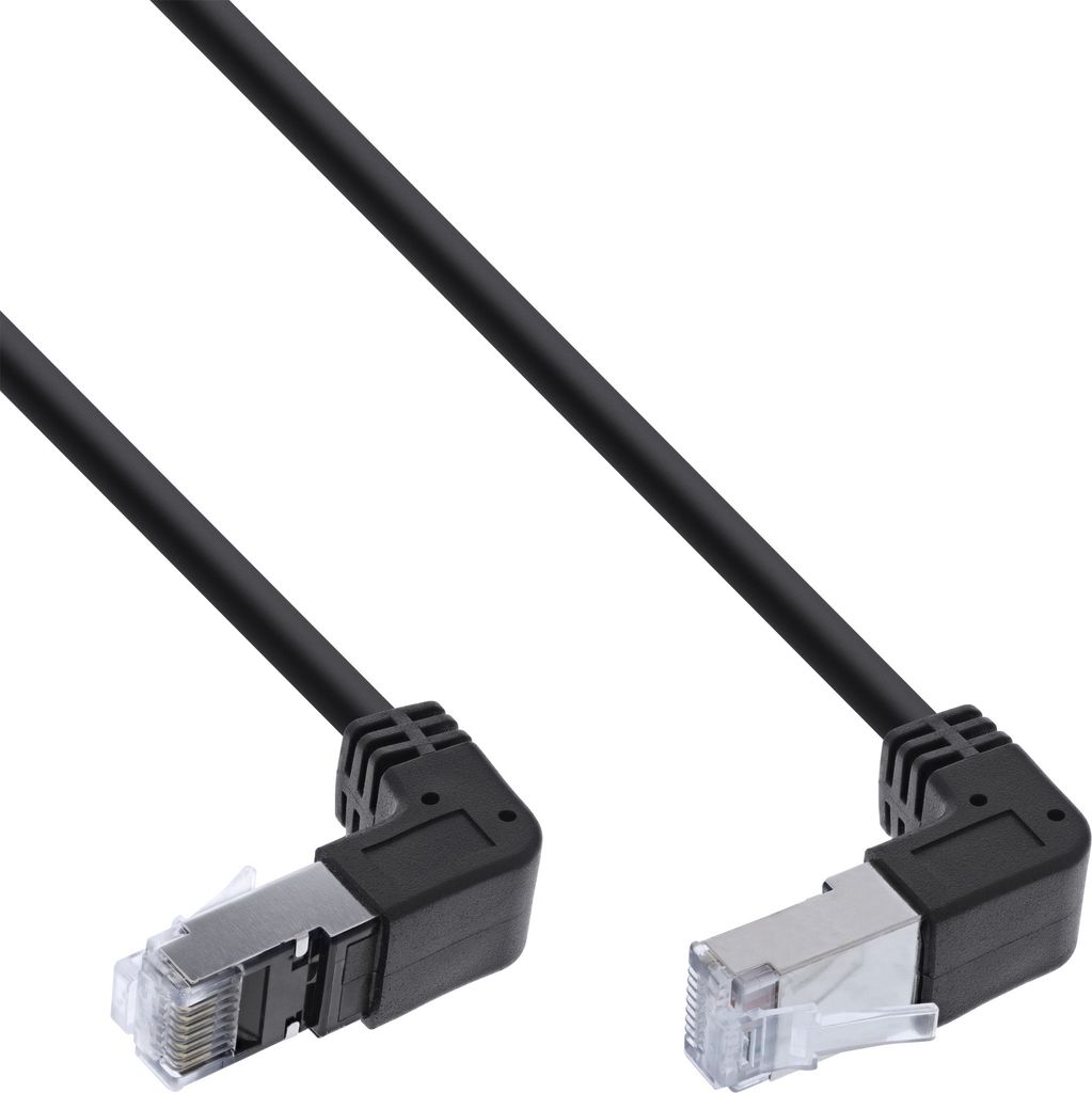 InLine Patchkabel oben/unten gewinkelt, S/FTP (PiMf), Produktbild 