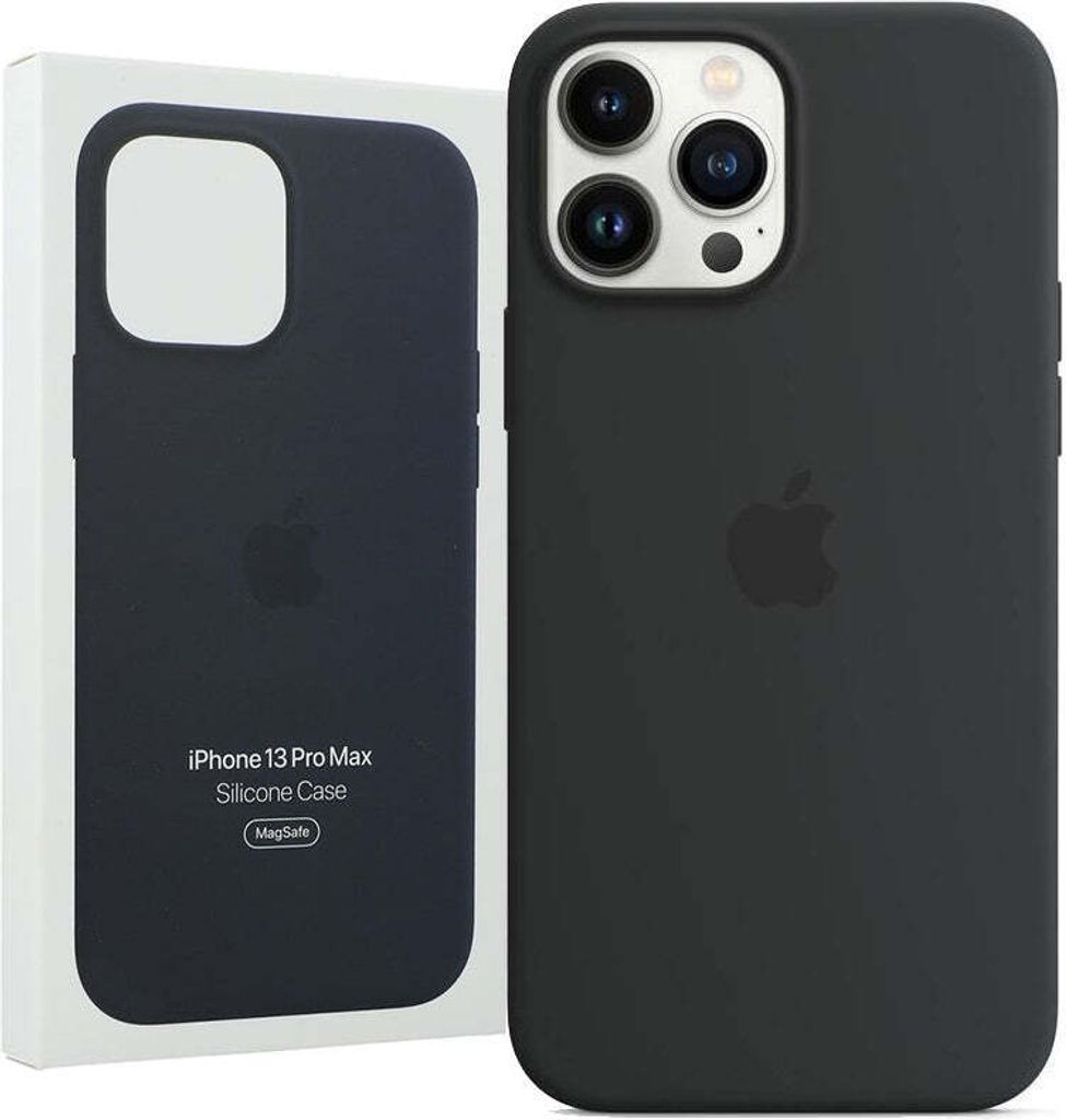 iPhone 13 Pro Max Silikon Case mit MagSafe - Mitternacht Produktbild 10
