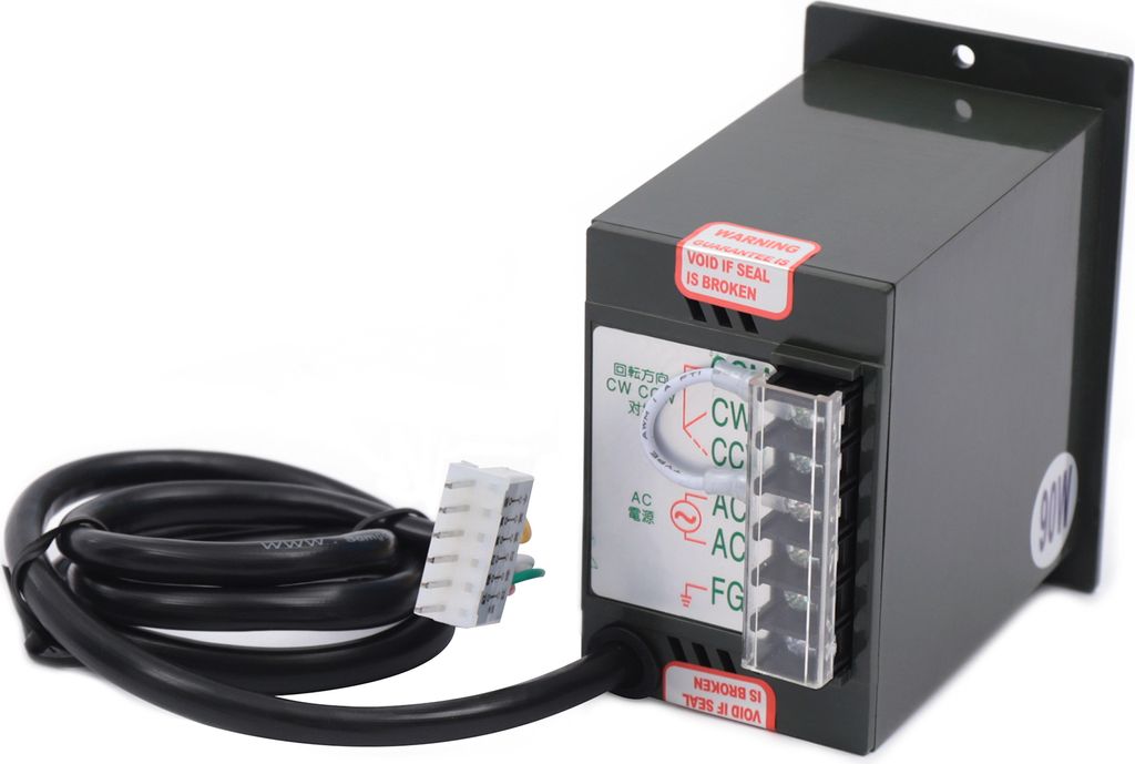 AC 220V 90W Getriebemotor mit Drehzahlregler+Halterung 20K Produktbild 8