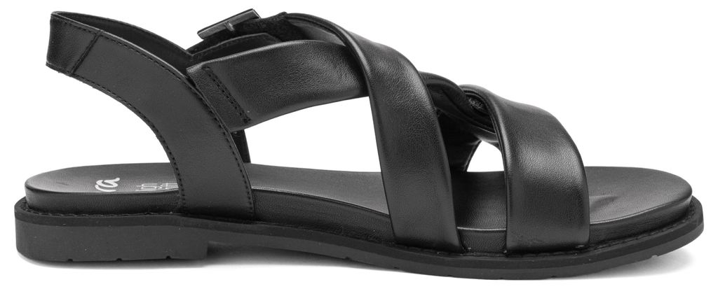 Ara 53606-01 ELBA-S, Sandaletten in Schwarz für Damen, Produktbild 