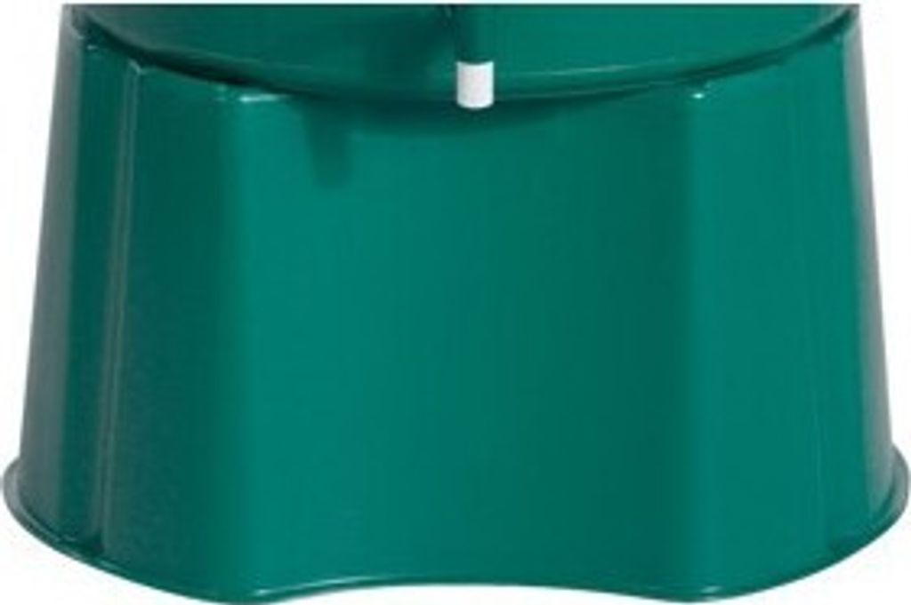 Garantia 502001 Regentonne-Unterstand für Tonne rund 210 Liter und eckig 203 Liter ,H:33cm