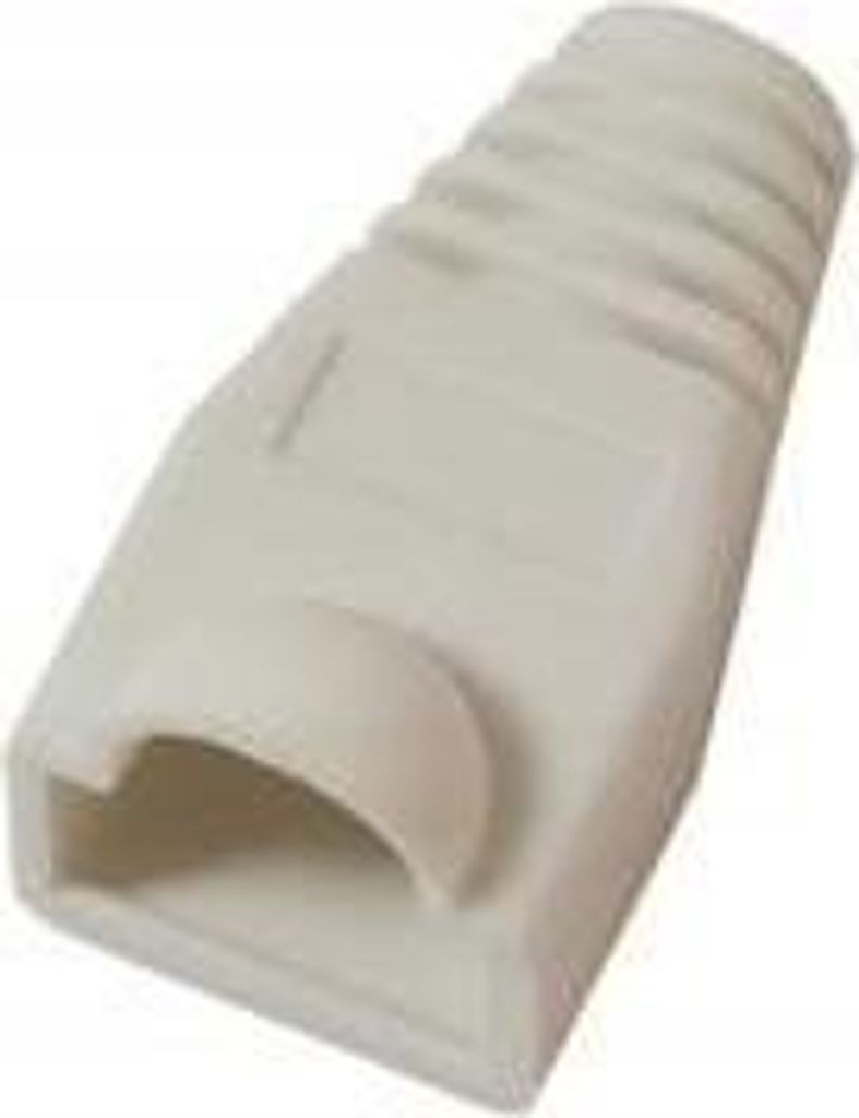 MicroConnect Boots RJ45 Weiß, 50 Stück, KON503W