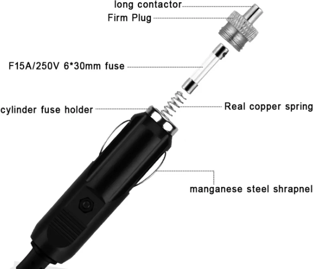 TR-35 Splitter Accendisigari 12V/24V con Ricarica Rapida USB-C - 3