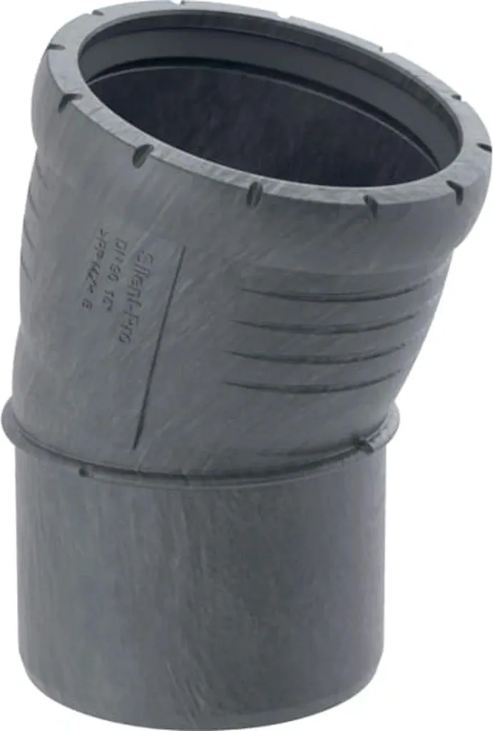 Curva Geberit Silent-Pro 15° Ø125 mm | Massima Efficienza Acustica