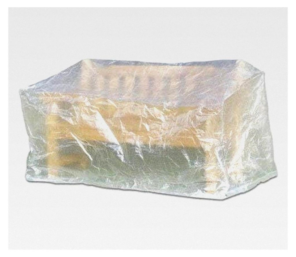 Schutzhülle für Gartenbank, 160 x 75 x 78 cm, transparent