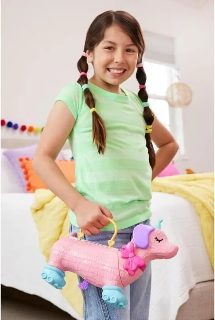 Polly Pocket Set Psí Párty Coffret avec Oreilles Souples et Accessoires