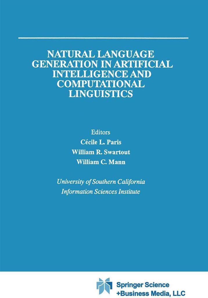Erzeugung natürlicher Sprache in der künstlichen Intelligenz und Computerlinguistik