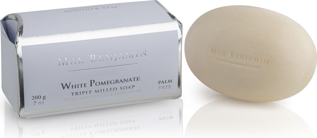 Bagnoschiuma Prugna Bianca Max Benjamin Barra di Sapone Immagine del prodotto 