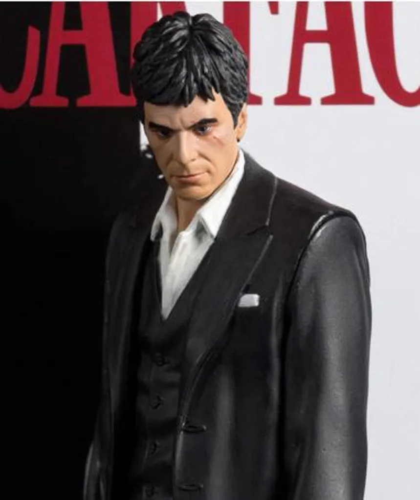 Figurine Scarface Tony Montana 17 cm : Qualité Movie Maniacs