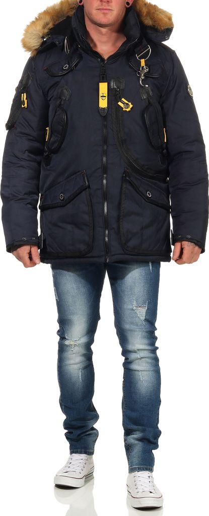 Geographical Norway warme Herren Winterjacke Anorak Produktbild 4