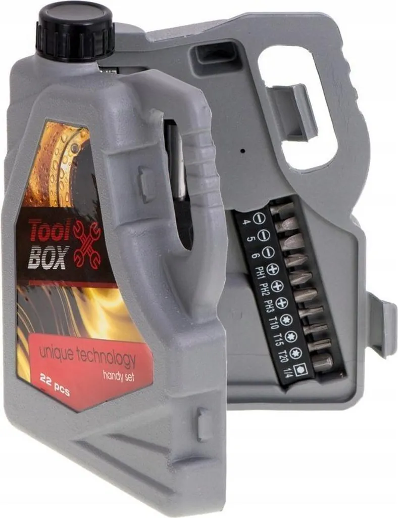 Kit outils multifonction en bidon acier - Rangement robuste et compact