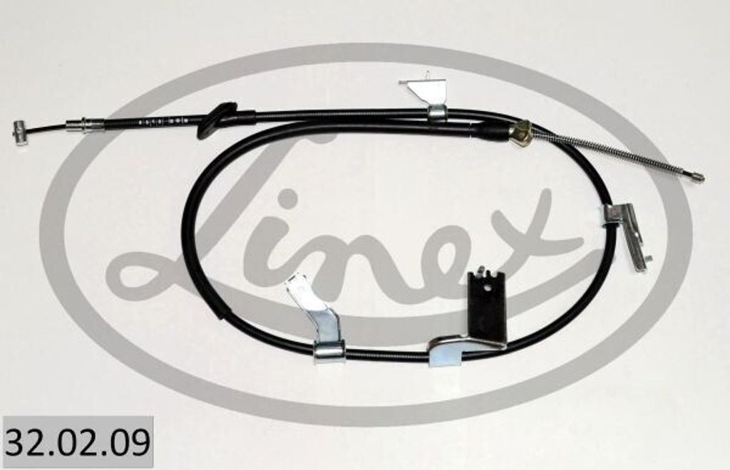 LINEX links 32.02.09 Seilzug Betriebsbremse
