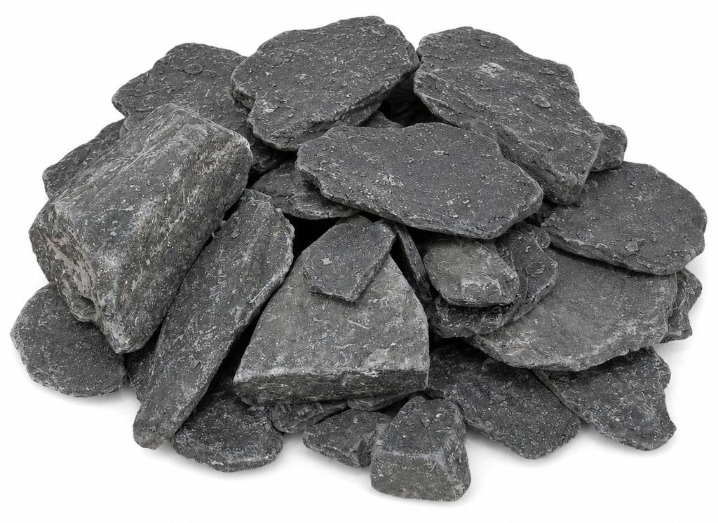 Schieferbruch anthrazit, 1 kg, 40-70 mm – Ansicht 2