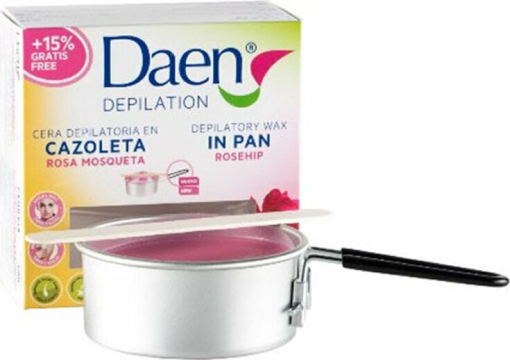 Daen Depilation Depilatory Wax In Pan Rosehip 90g Produktbild 