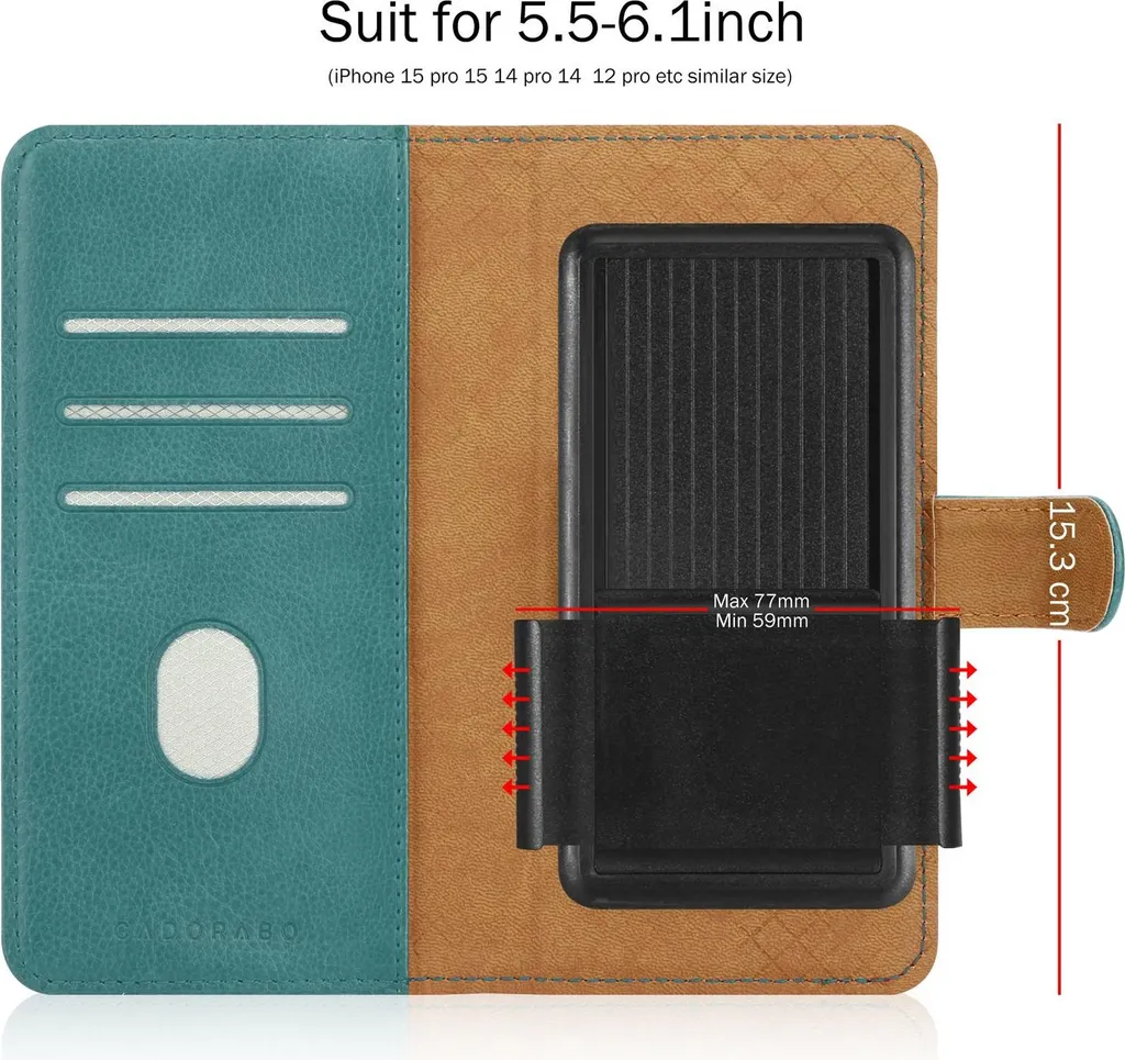 Custodia Protettiva Cadorabo Samsung A01 CORE | Turchese Elegance - 2