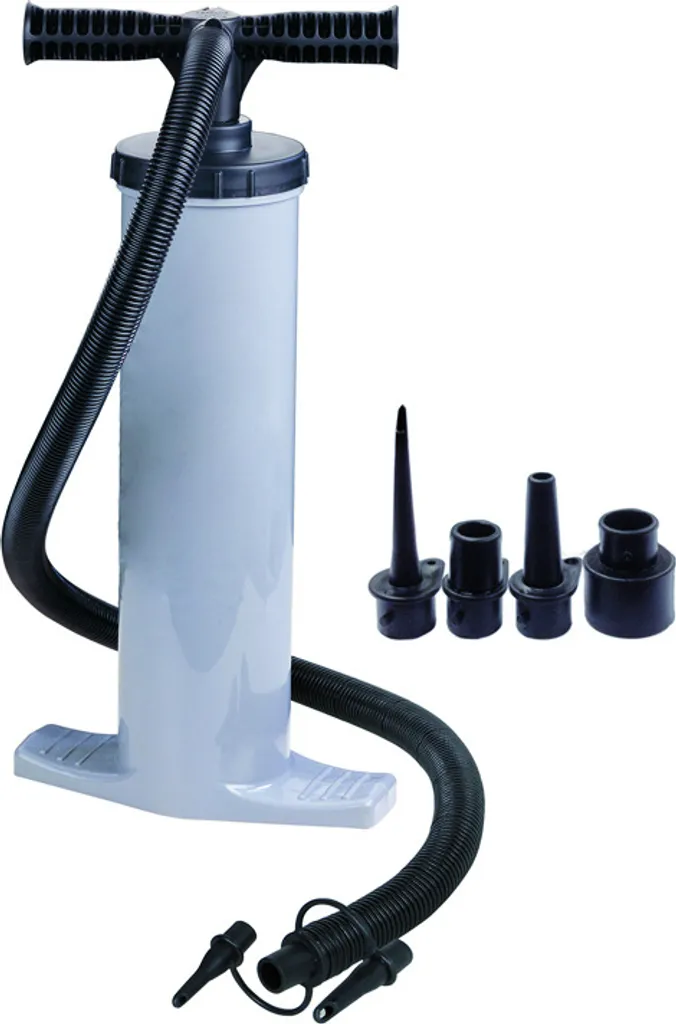 Pompe Nautilo double flux avec embouts universels pour paddle et kayak