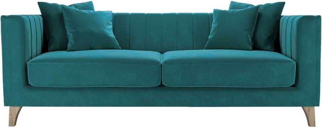 3-Sitzer-Sofa Barra-Velluto 36-wax-black