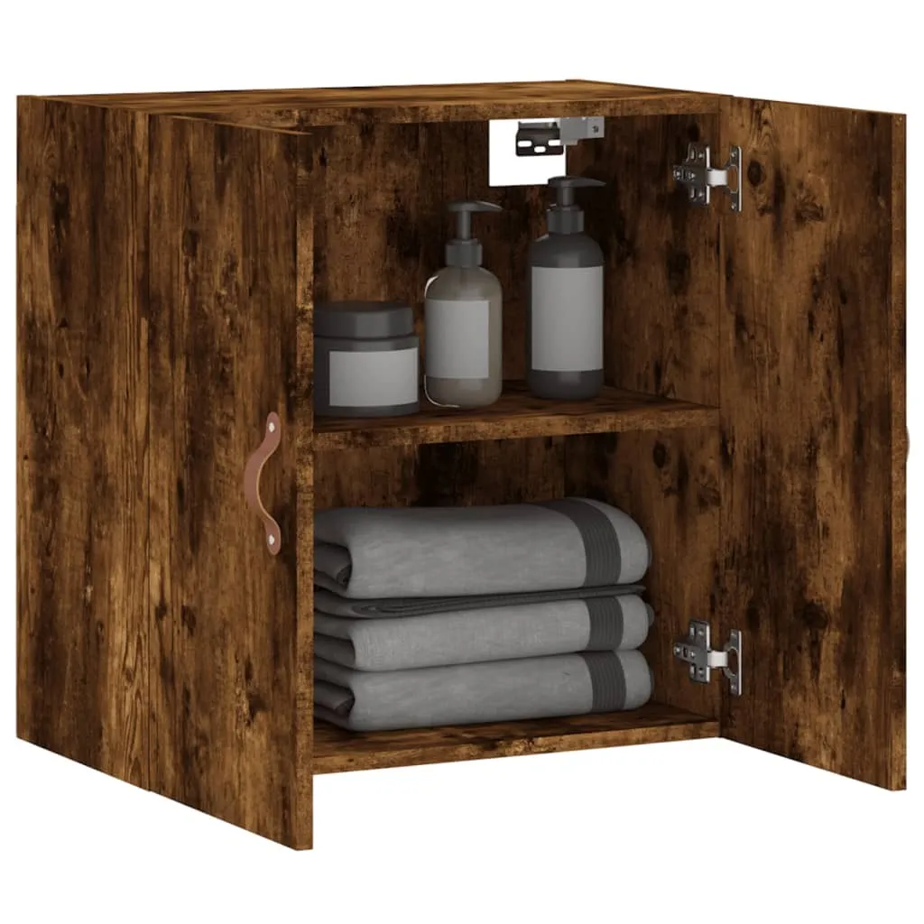 VidaXL Armadietto Muro In Legno Multistrato – Grigio Cemento 60x31x60 Cm - 2