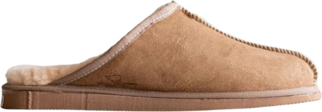 Van Buren Herren Hausschuhe Lammfell Wolle braun Hausschuhe 43