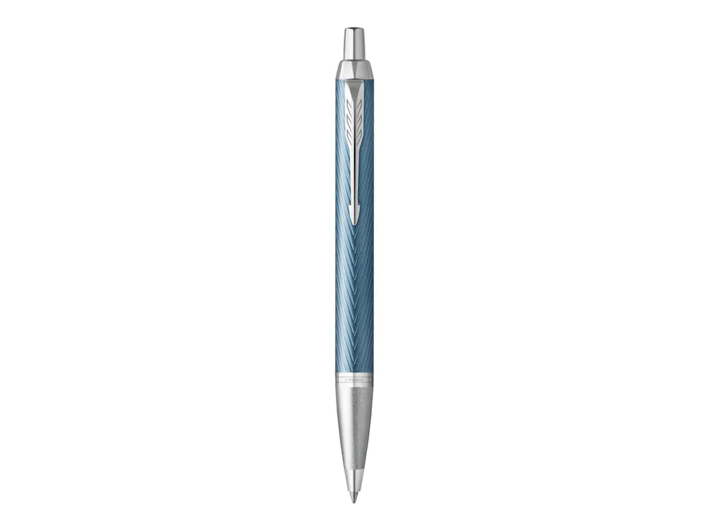 Penna a sfera Parker® Jotter in acciaio inox e plastica. Refil Blu