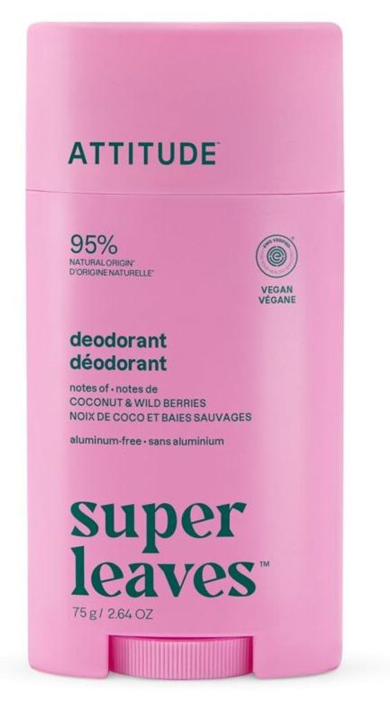 ATTITUDE Přírodní deodorant Super Leaves, kokos & lesní Obrázek produktu 