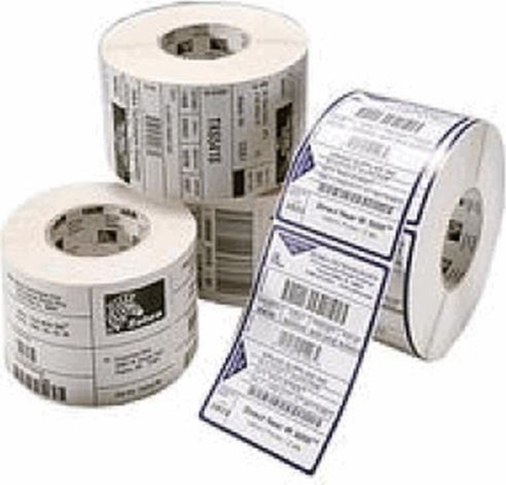 Etiketten - Z-Ultimate 3000T Weiss, Premium Glanz Polyester weiss, 70 x 32mm, D200mm, Kern 76mm, 4295 Etiketten/Rolle, permanent