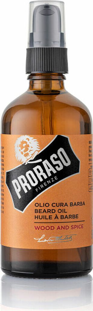 1x Olio per barba Proraso Wood & Spice 100 ml Immagine del prodotto 