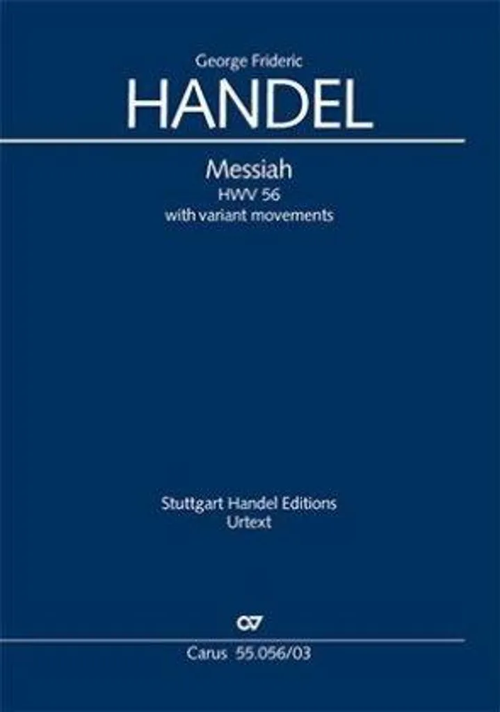 Partition chorale Messiah Haendel HWV 56 texte anglais lisible - 3