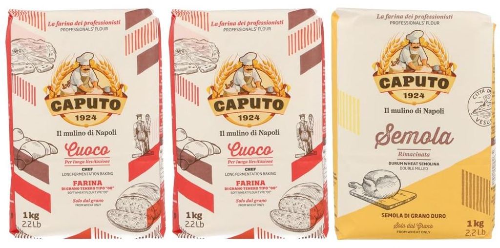 Caputo Testpaket 2xCuoco + 1xSemola 3 kg Produktbild 