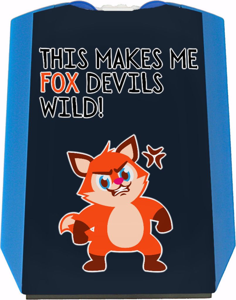 Fuchs Parkscheibe mit Spruch This makes me fox devils wild