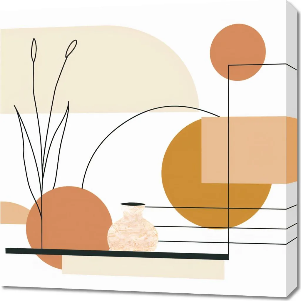 L'Urlo del Tempo: Quadro 70x70 in Vera Terracotta Modellata