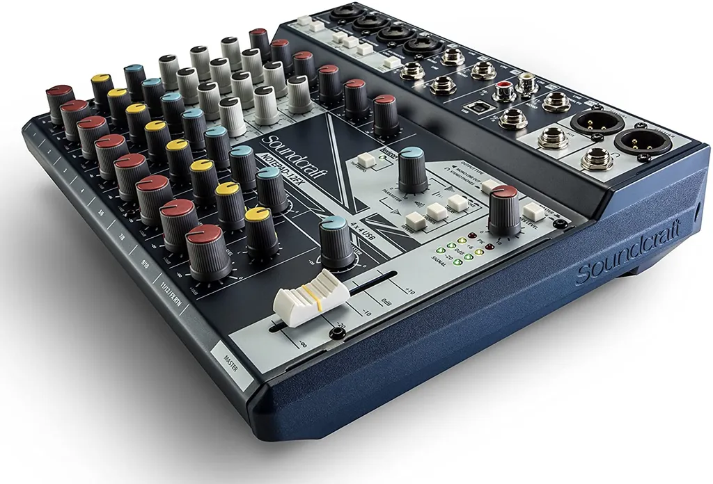Soundcraft Notepad 12FX Table de mixage analogique avec interface USB